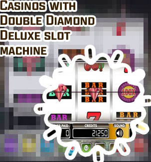 Double diamond slot machine
