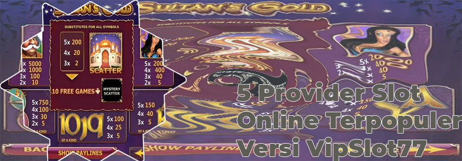 Slot online pro sultanplay