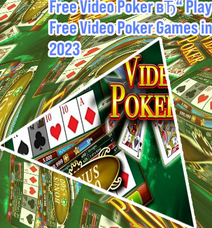 Video poker free slots